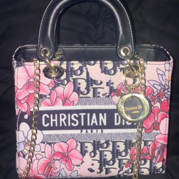 Christian Dior bag. Floral print new. - Picture 3 of 7